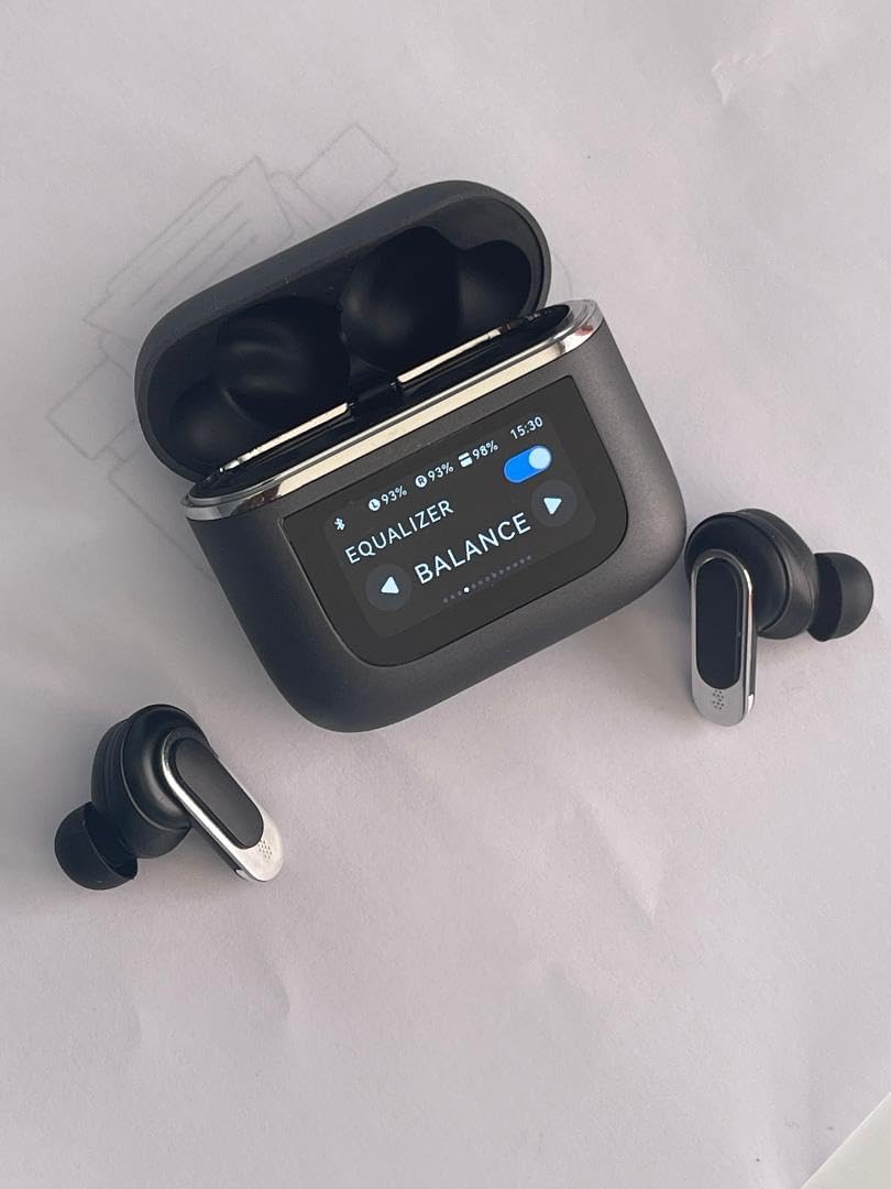 Auriculares inalámbricos con pantalla led