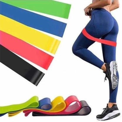 Bandas elásticas para ejercicio (5 unidades)