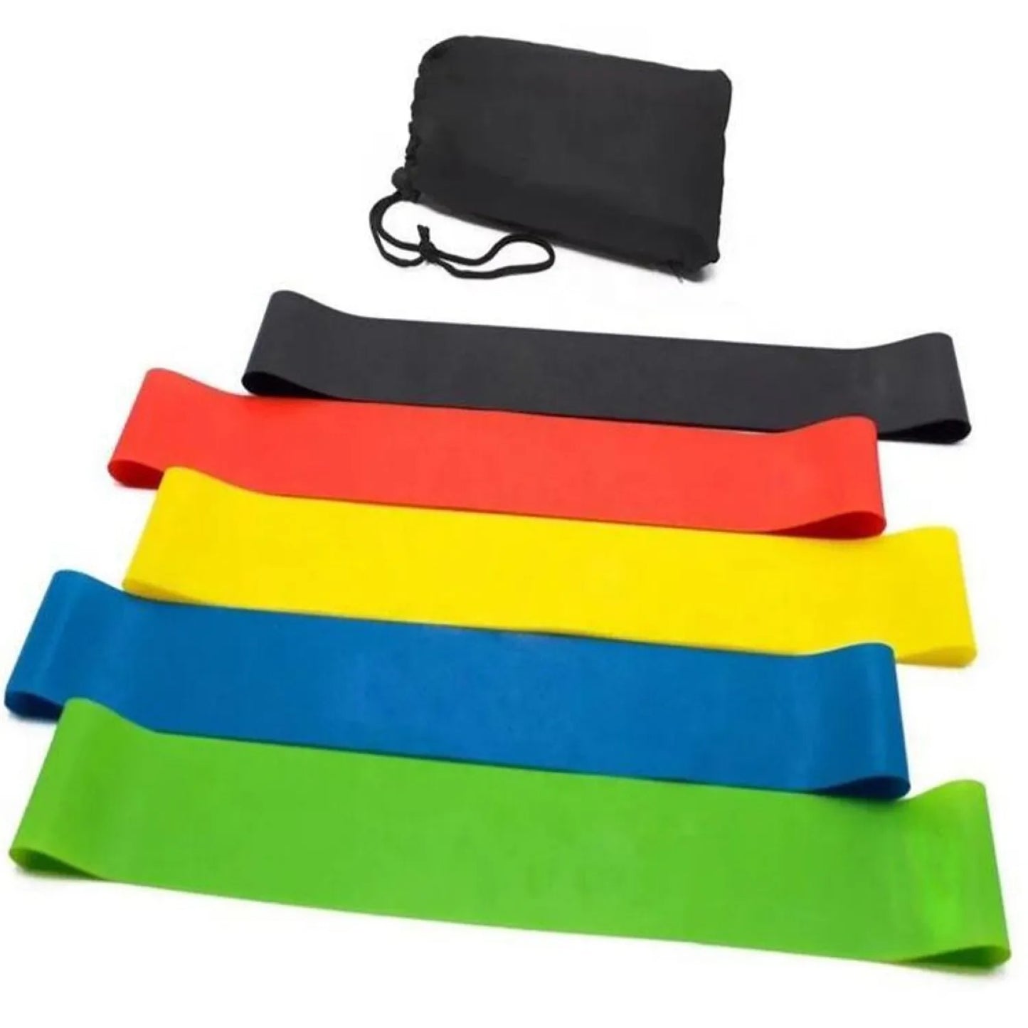 Bandas elásticas para ejercicio (5 unidades)