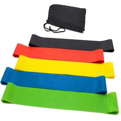Bandas elásticas para ejercicio (5 unidades)