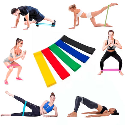 Bandas elásticas para ejercicio (5 unidades)