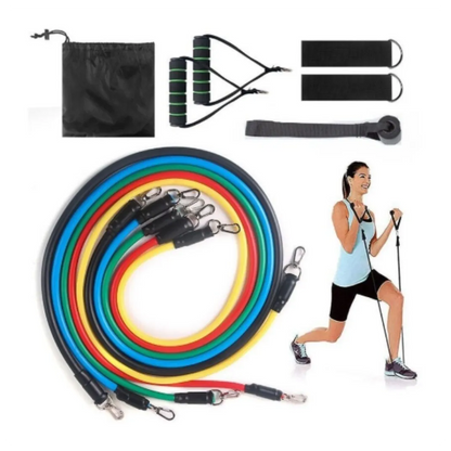Kit de bandas tubulares para ejercicio