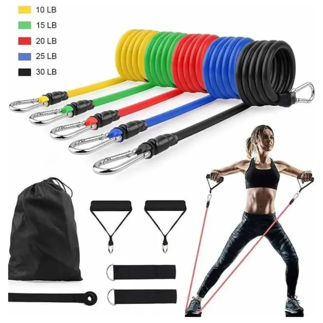 Kit de bandas tubulares para ejercicio