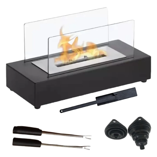 Chimenea de mesa portátil