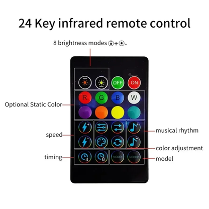 Guirnalda de luces led inteligentes