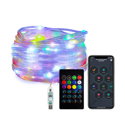 Guirnalda de luces led inteligentes
