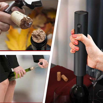 Kit descorchador de vinos eléctrico