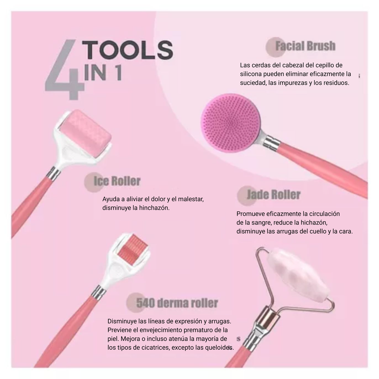 Kit de belleza 4 en 1