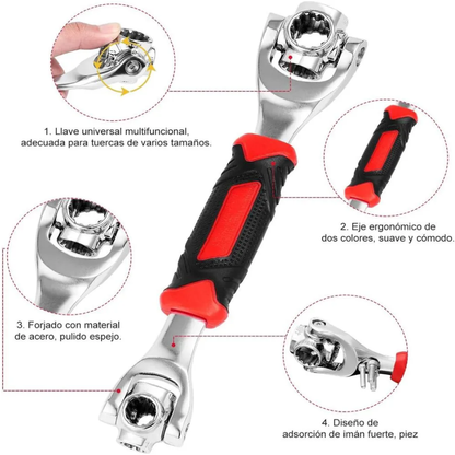 Llave multifuncional universal 48 en 1