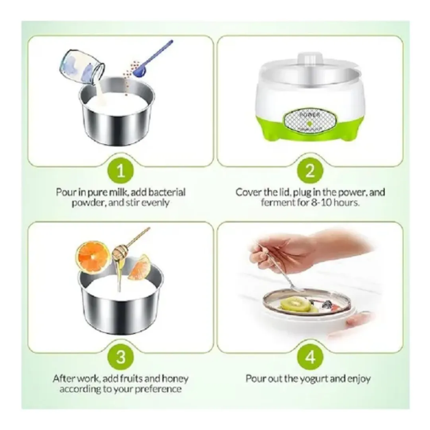 Máquina para hacer yogurt