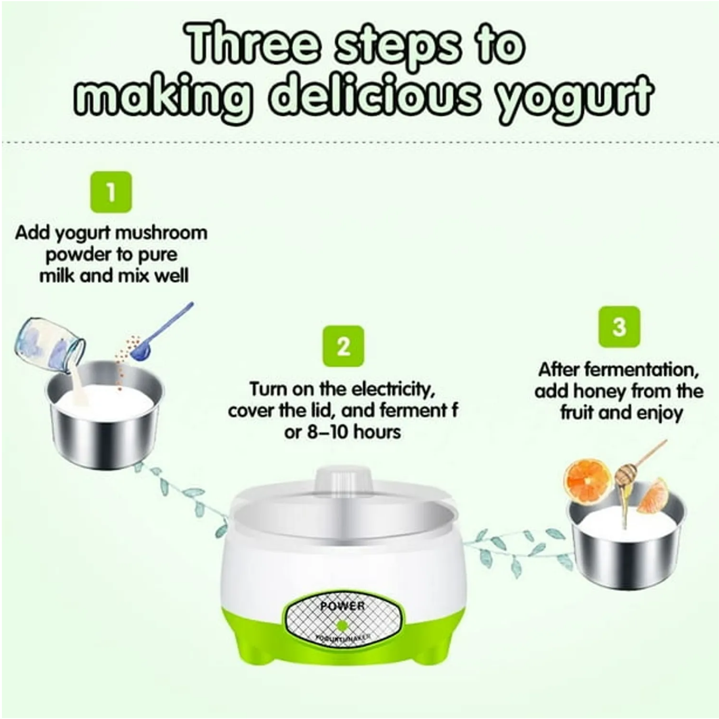 Máquina para hacer yogurt