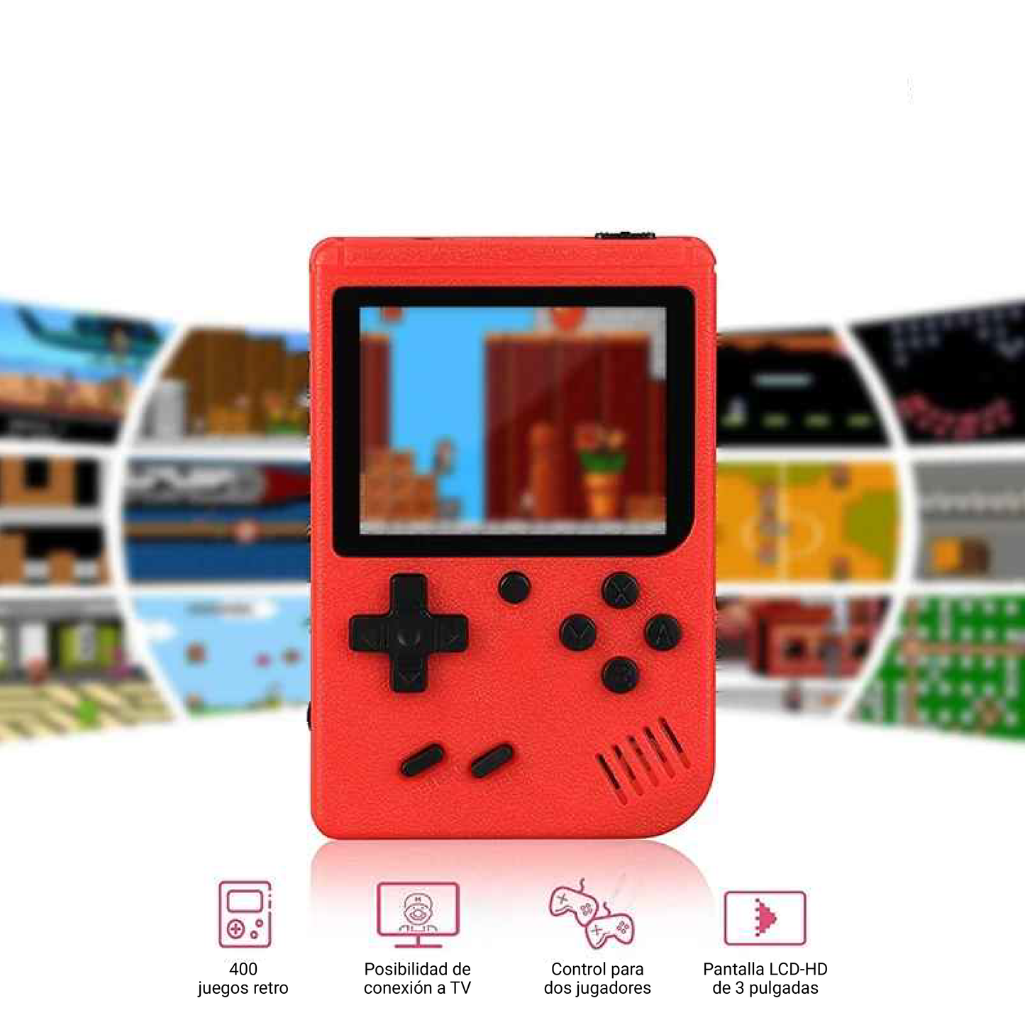 Consola retro SUP 400 juegos
