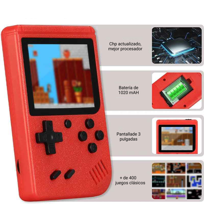 Consola retro SUP 400 juegos