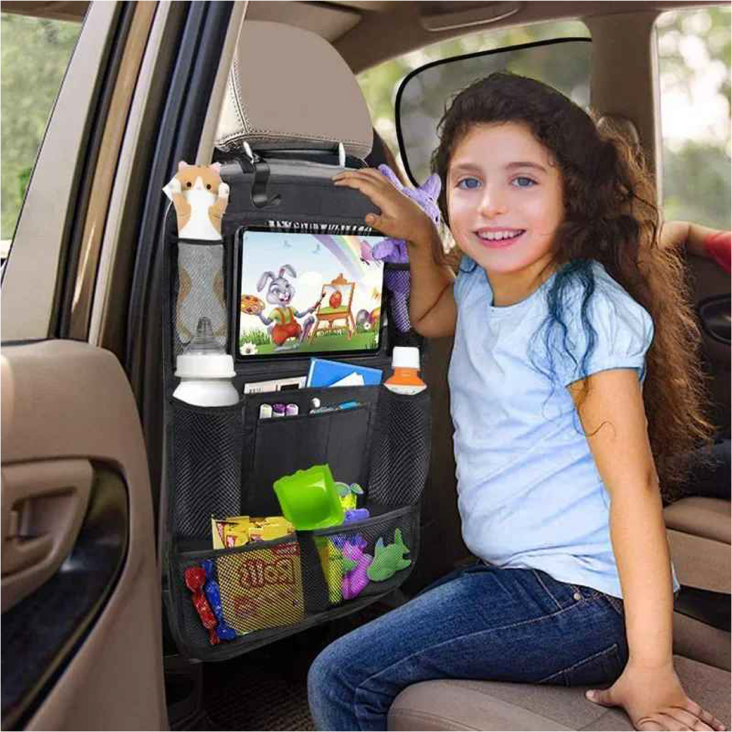 Organizador para asiento de carro