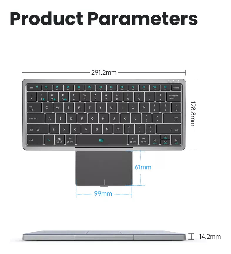 Teclado Inalámbrico bluetooth